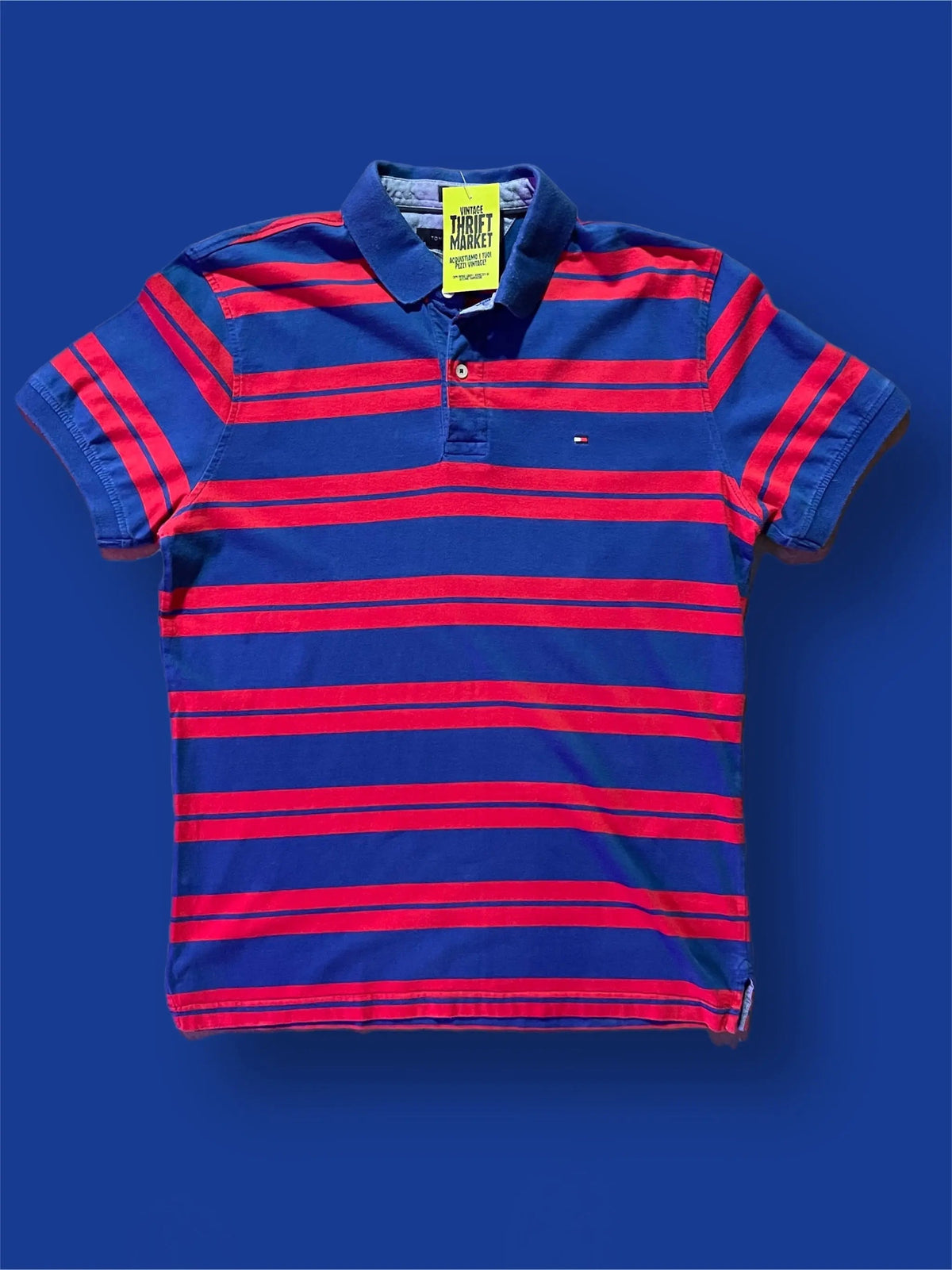 Tommy Hilfiger striped polo shirt size L