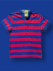 Tommy Hilfiger striped polo shirt size L