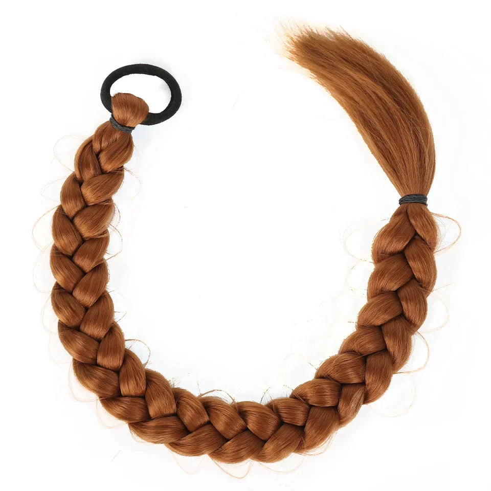 Long Braided Ponytail Hair Extensions
