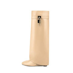 Lock Metal shark stivale alto donna