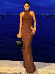 Maxi Dress  High Waist Dress