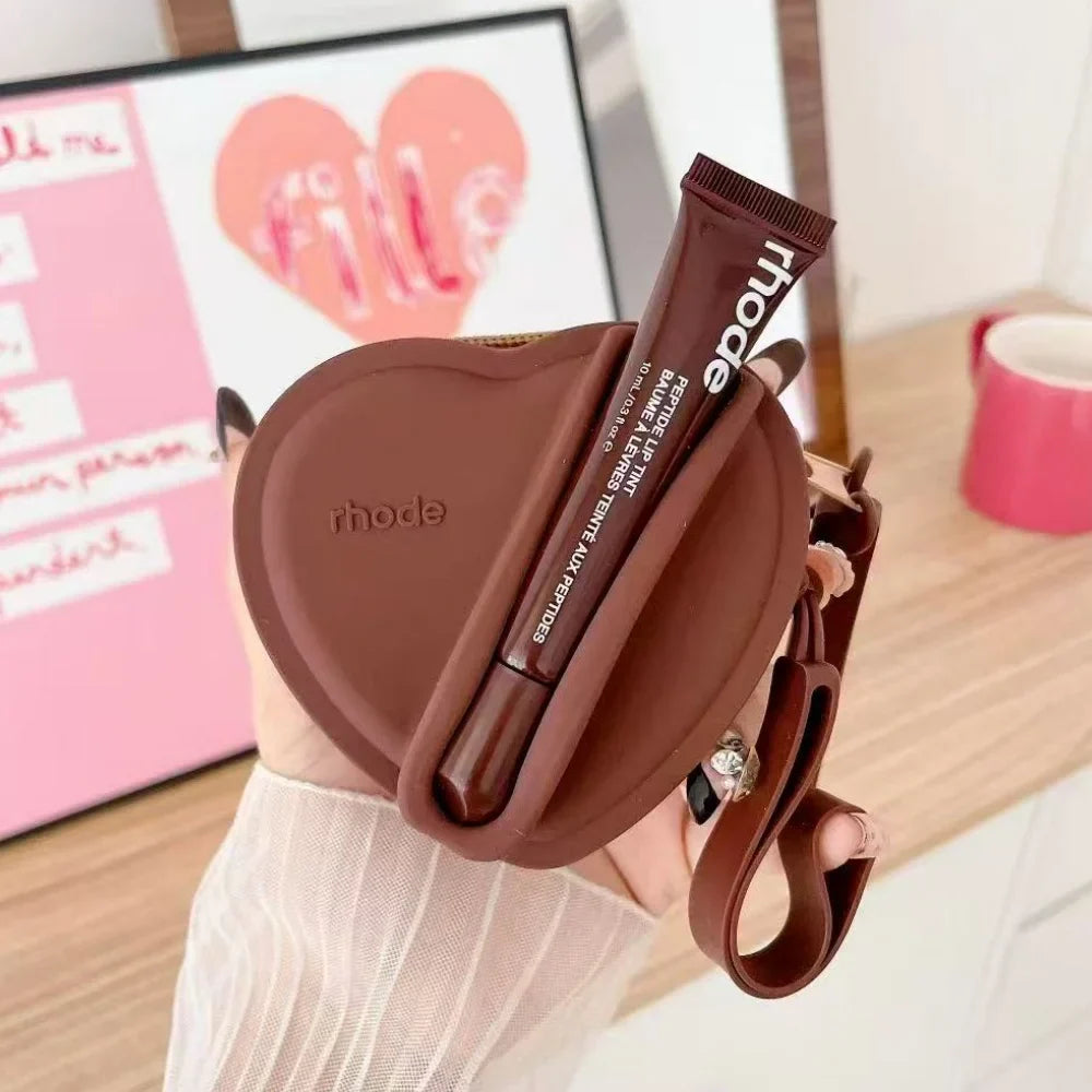 Borsetta per rhode Lipstick 3D Heart Wallet