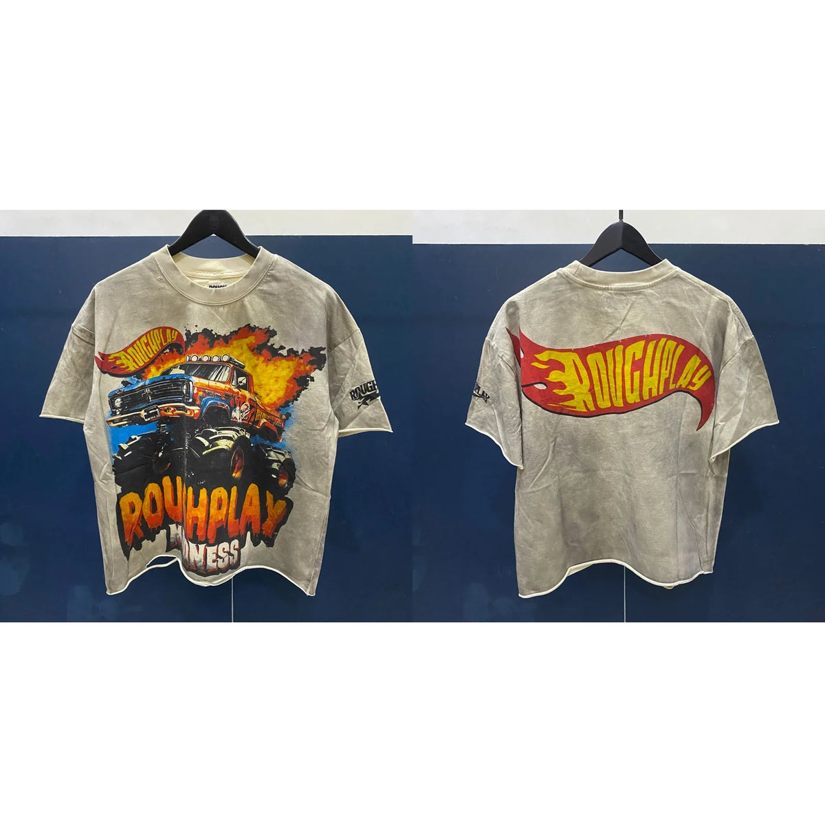 T-shirt Flame Truck