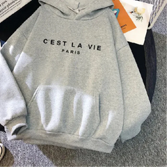 Hoodies Spring Long Sleeve Hooded Sweatshirt