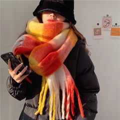 Very hot patterned oversized shawl scarf
