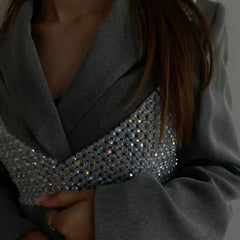 Crystal Top Women