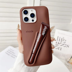 Rhode Lipstick Clip Phone Case for iPhone 16 Tutti i Modelli