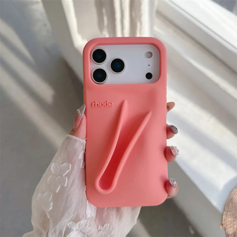 Cover Silicone per iPhone no lipstick