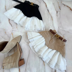 Denim Cake Skirt Women