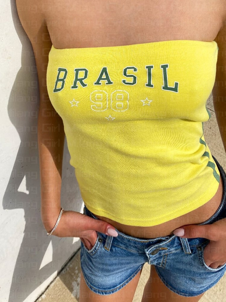 Top Brasil y2k woman