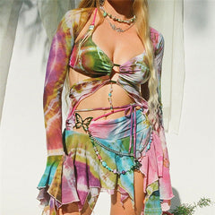 y2k women's 3-piece suit