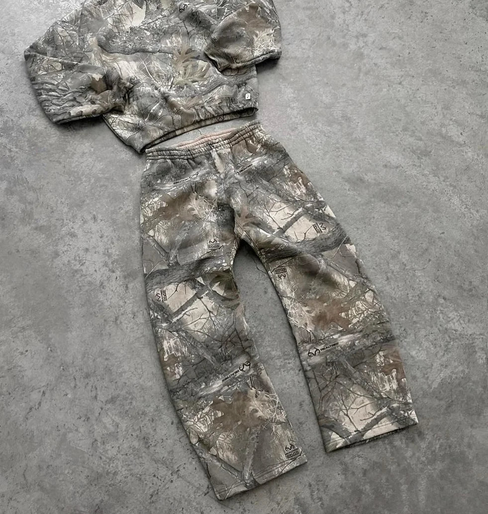 Y2K Tracksuit Men New Street Hip Hop