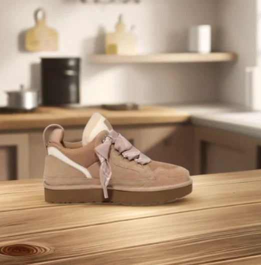 Sneakers Sports suede montone ecologico