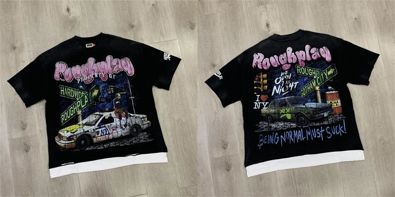 T-shirt oversize Stampa