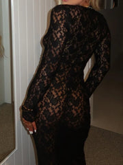 Long Dress Women Club Party