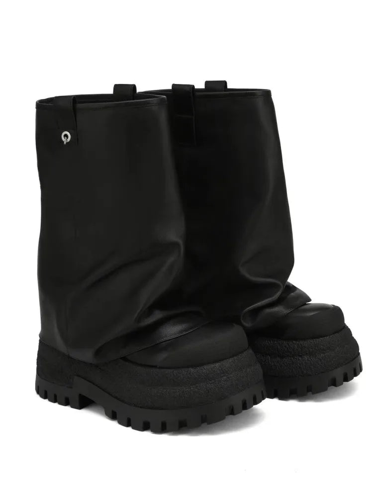 Stivaletto Platform Suede