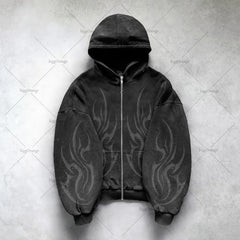 Felpa Gothic Oversized