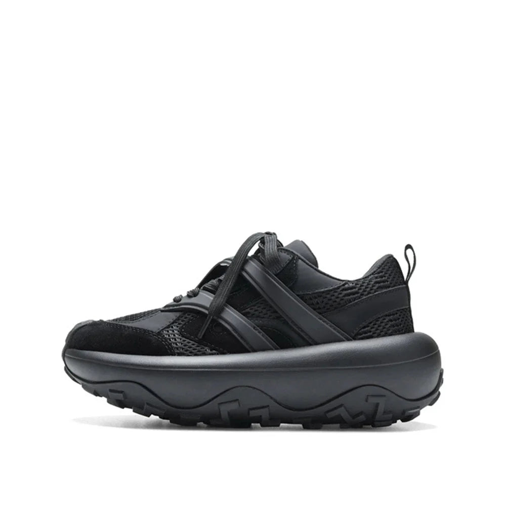 Sneakers Suede comfort Platform donna