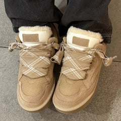 Sneakers Sports suede montone ecologico