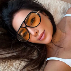 Pilot Oval Punk Sunglasses