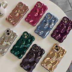 Cover Luxury Wavy 3D Meteorite Texture