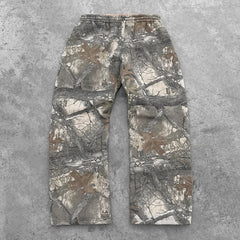 Pantaloni della tuta retrò Modello mimetico