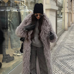 Maxy eco pelliccia donna faux fur