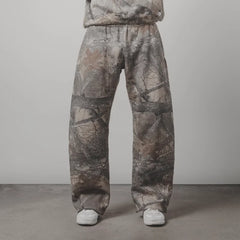 Pantaloni della tuta retrò Modello mimetico
