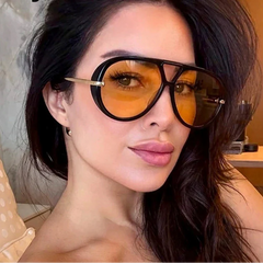 Pilot Oval Punk Sunglasses