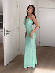 Flower Long Beach Dress Women