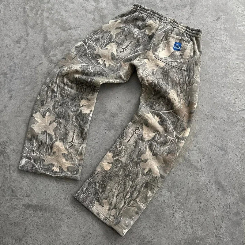 Pantaloni della tuta retrò Modello mimetico