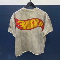 T-shirt Flame Truck