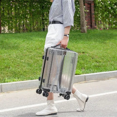 Valigia-Trolley Transparent
