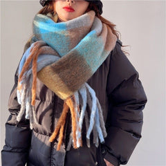 Very hot patterned oversized shawl scarf