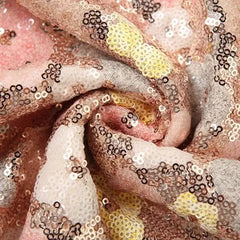Abito Corto Bodycon con Paillettes Floreali â€?Sexy & Party