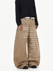 Jeans Pantaloni Baggy