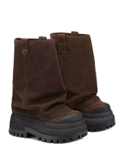 Stivaletto Platform Suede