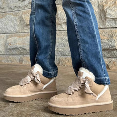 Sneakers Sports suede montone ecologico