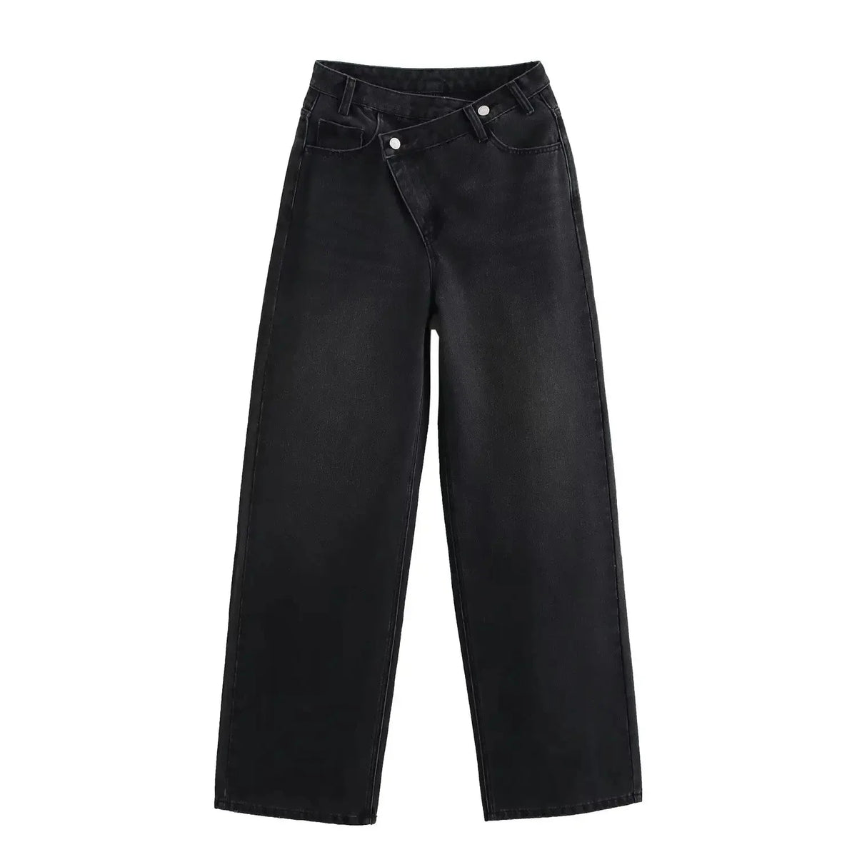 Jeans donna palazzo asola sovrapposta