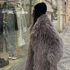 Maxy eco pelliccia donna faux fur