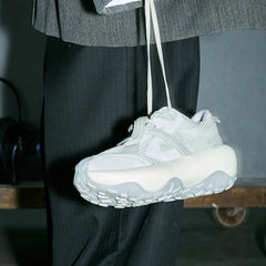 Sneakers Suede comfort Platform donna