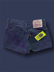 Levis jeans shorts vintage black size 28