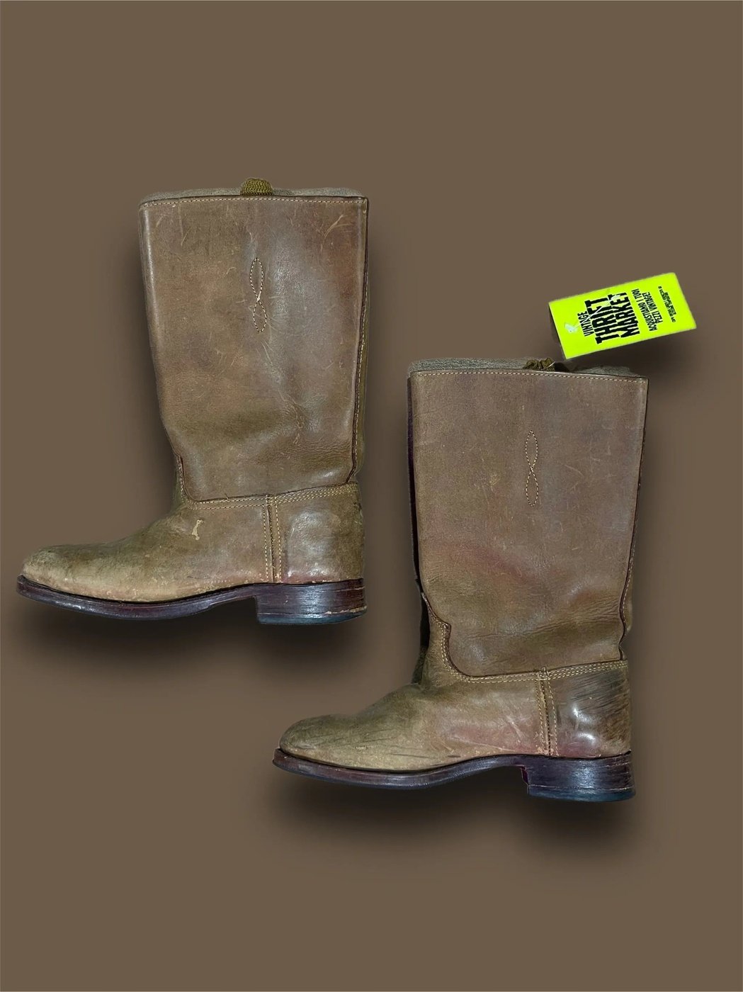Vintage leather boot size 36