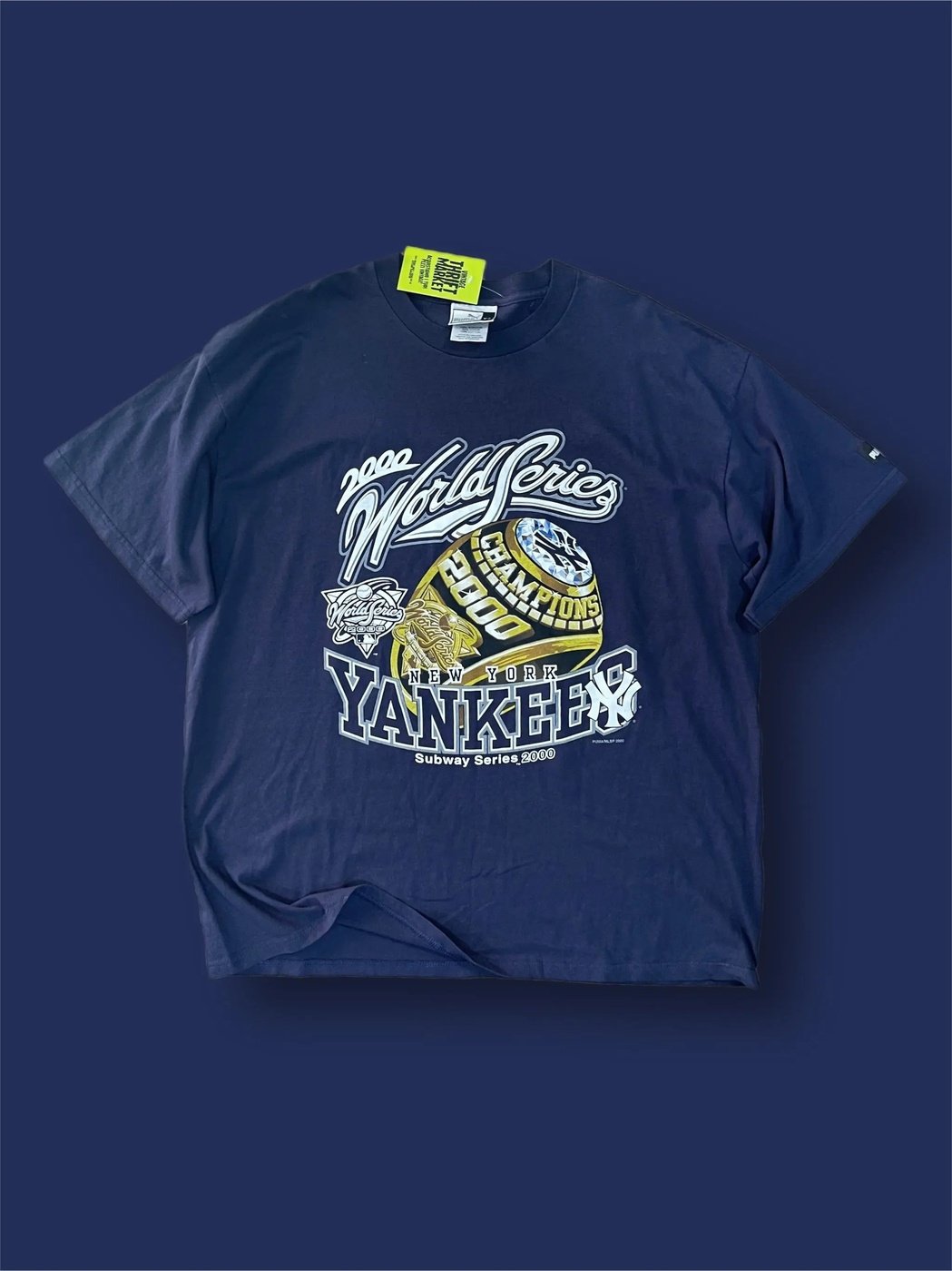 2000 world series NY Yankees vintage t-shirt size XL