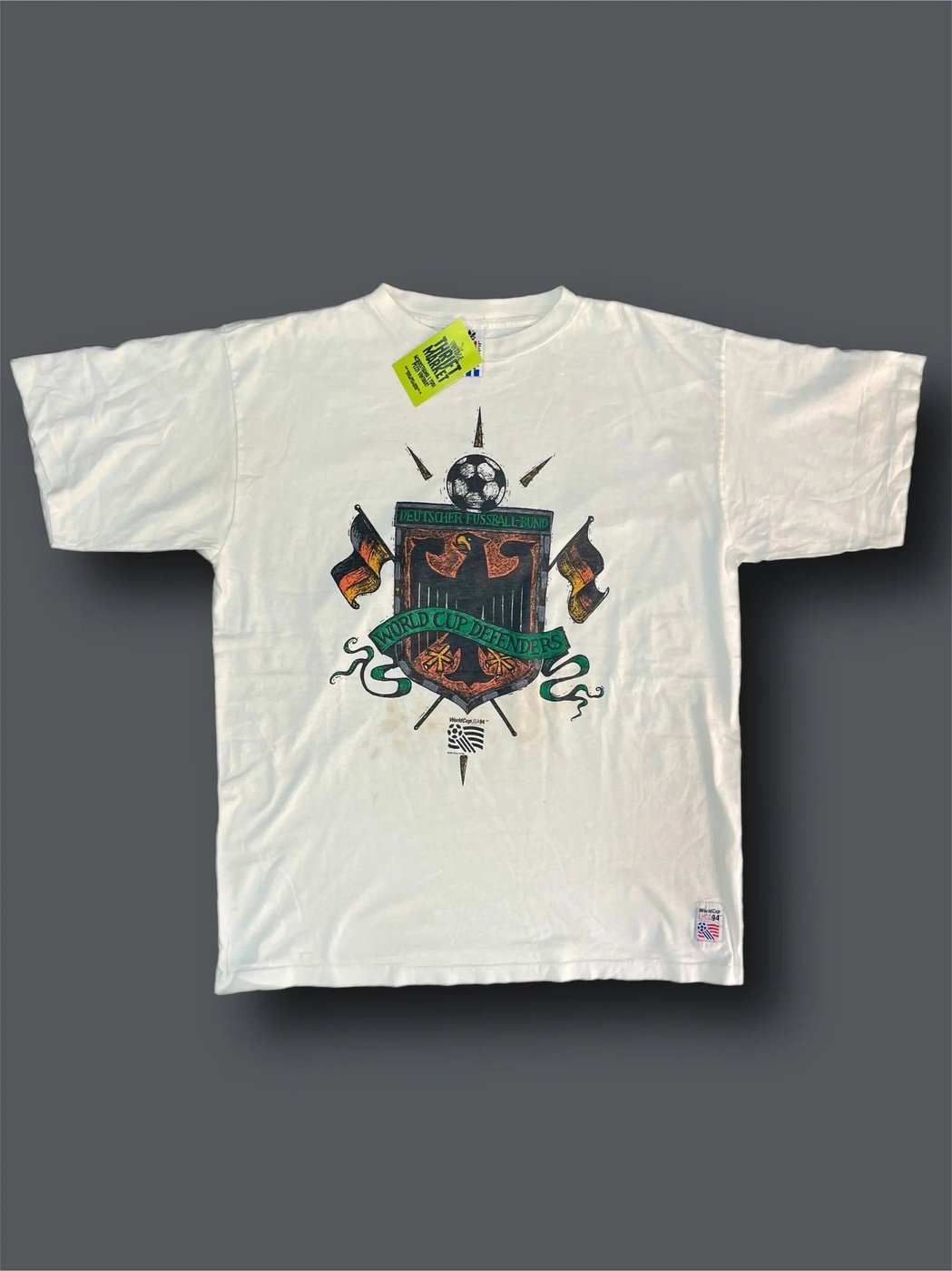 Adidas world cup usa 94 vintage t-shirt size L