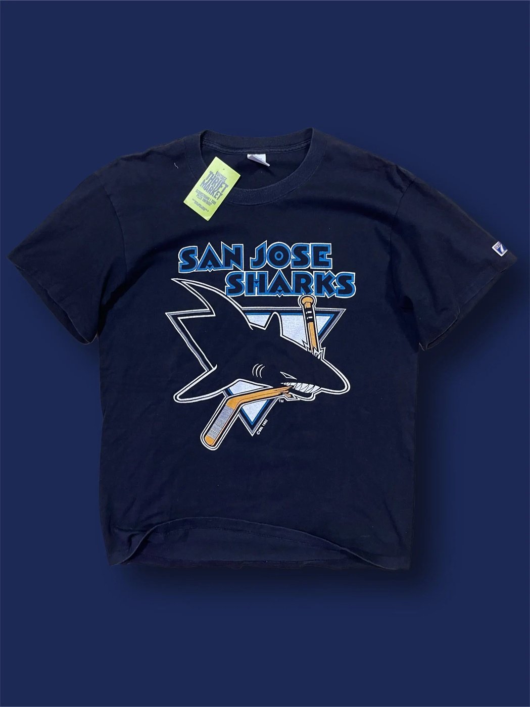 NHL San Jose Sharks vintage t-shirt size L