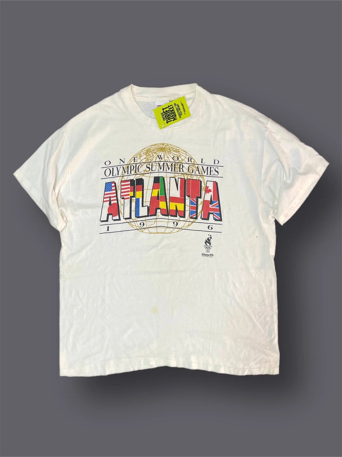 Olympic Atlanta 1996 Vintage T-Shirt Size XL