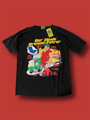 Vintage t-shirt front print size XXL