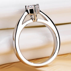 0.5 Carat Lab Diamond Solitaire Ring