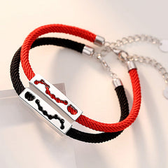 Matching Romantic Friendship Bracelets North Star Set